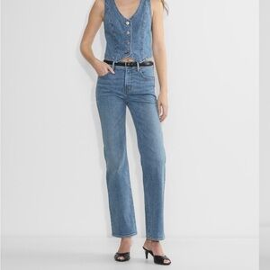 NWT Aritzia 90s Classic Midrise Straight Leg Jeans